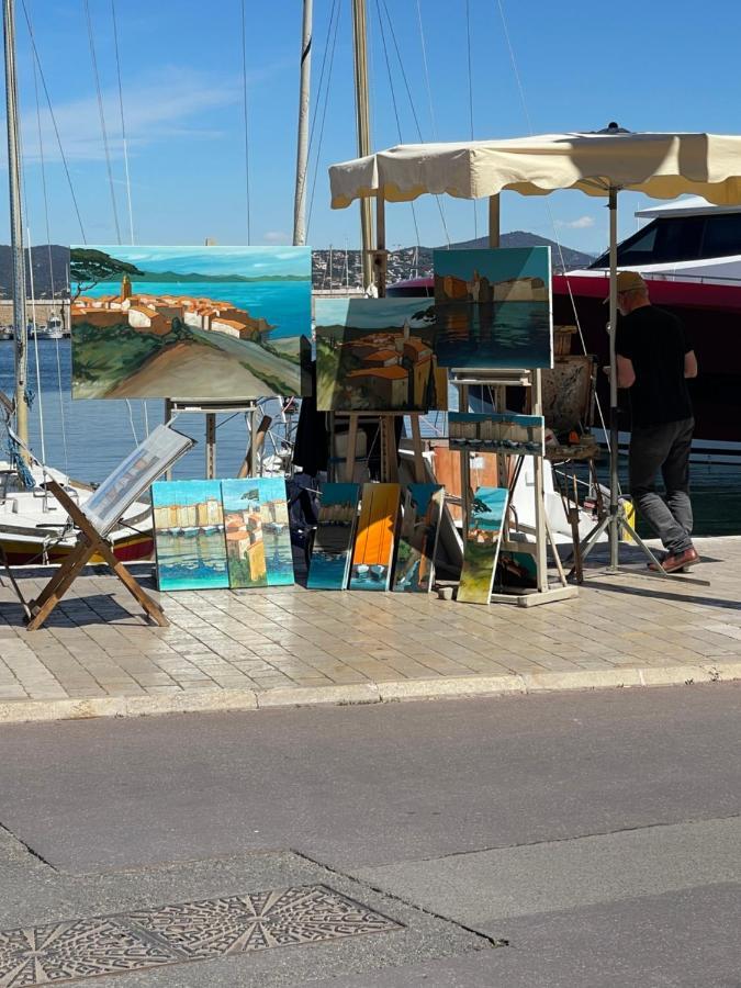 Grand Studio Neuf A 50 M Du Port Saint-Tropez Exterior foto